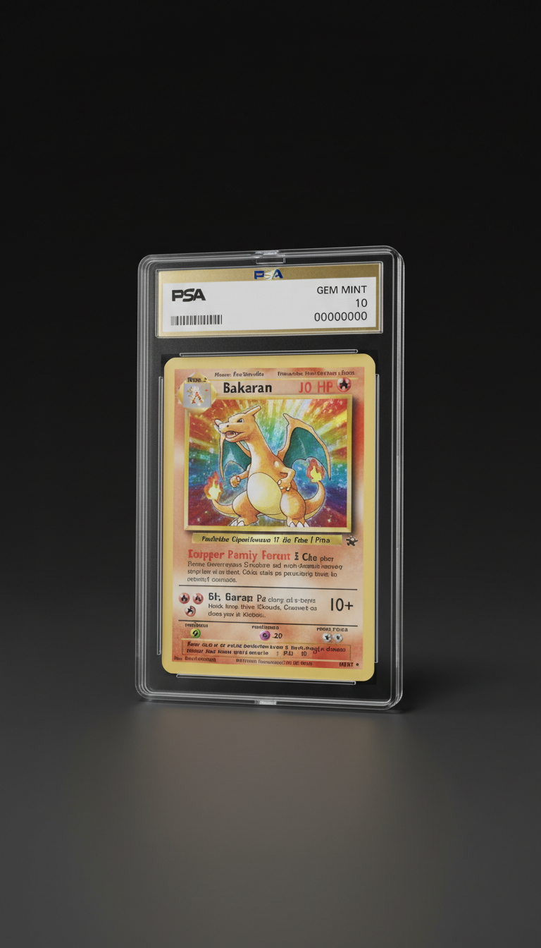 Pokémon PSA 10 vintage holographic card